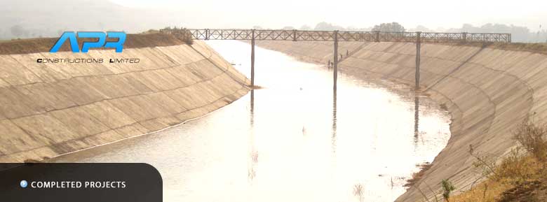 Bargi Right Bank Canal - Construction of RD 7.50 km to 9.00km Excavation, Earthwork and Cement Concrete Lining