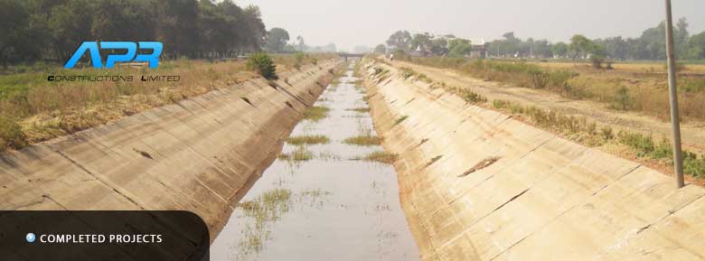 Construction of RD 119.500 km to 126.190kmof LBC.An its Distribution System Excavation, Earthwork, Cement Concrete Lining and Structure Complete in Jabalpur Dist., Madhya Pradesh State.