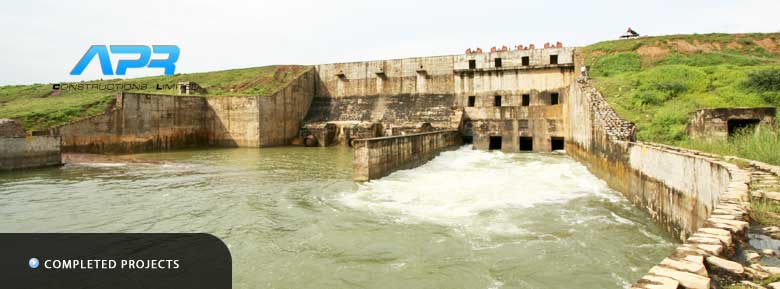 Construction of Spillway across Galeru river from Km6.40 to 6.470 of VBR Dam Axis upto EL + 259.70 Piers upto + 267.50 and 