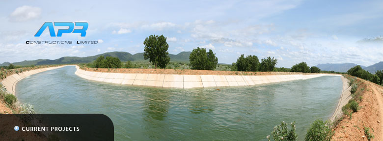 Telugu Ganga Project Canal Length : 39.275 KM,Canal Discharge : 340 Cumecs, Ayacut : 22400 Acres
