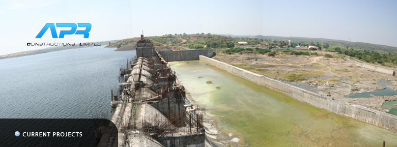 Waghur Left Bank Dam Project - Construction of Earthen Dam, Masonry Dam, Guide Walls, EDA and ICPO of Waghur Dam Project at Waghur, Jalgaon Dist, Maharastra