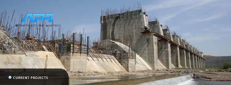 Construction of Spillway of Lower Wardha Project at Dhanodi, Wardha Dist. Maharastra 