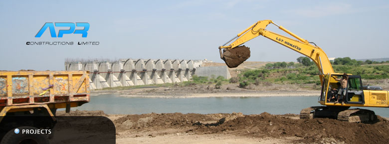 Construction of Spillway of Lower Wardha Project at Dhanodi, Wardha Dist. Maharastra 