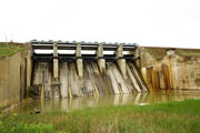 Construction of Spillway across Galeru river from Km6.40 to 6.470 of VBR Dam Axis upto EL + 259.70 Piers upto + 267.50 and