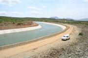 Telugu Ganga Project Canal Length : 39.275 KM,Canal Discharge : 340 Cumecs, Ayacut : 22400 Acres