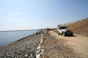 Construction of Earthen Dam, Masonry Dam, of Waghur Dam Project at Waghur, Jalgaon Dist, Maharastra